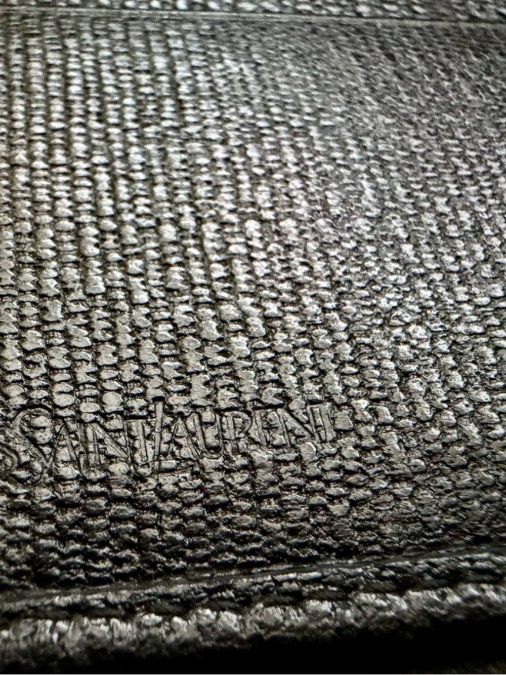 YSL Y-Ligne Black Wallet & Dust Bag - Picture 8 of 9